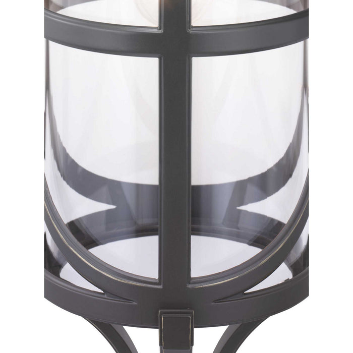 Progress Lighting P560118-020 One Light Wall Lantern, Antique Bronze