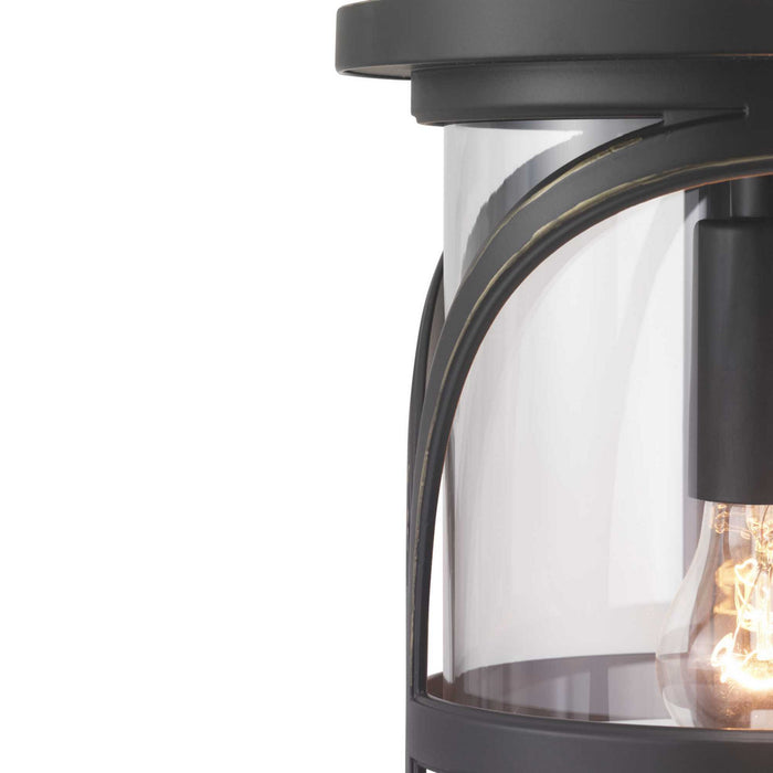 Progress Lighting P560118-020 One Light Wall Lantern, Antique Bronze