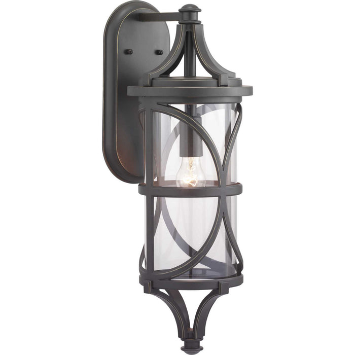 Progress Lighting P560118-020 One Light Wall Lantern, Antique Bronze