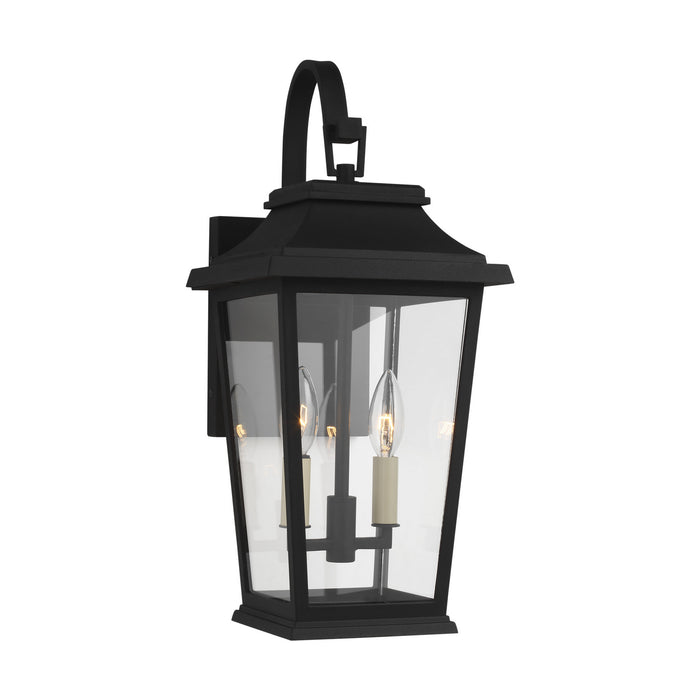 Visual Comfort Studio OL15401TXB Two Light Lantern, Textured Black