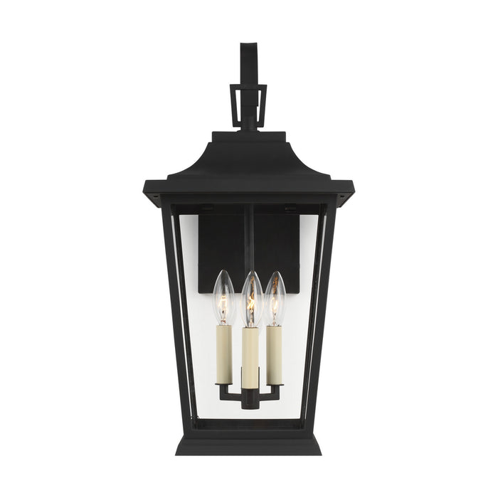 Visual Comfort Studio OL15402TXB Three Light Lantern, Textured Black