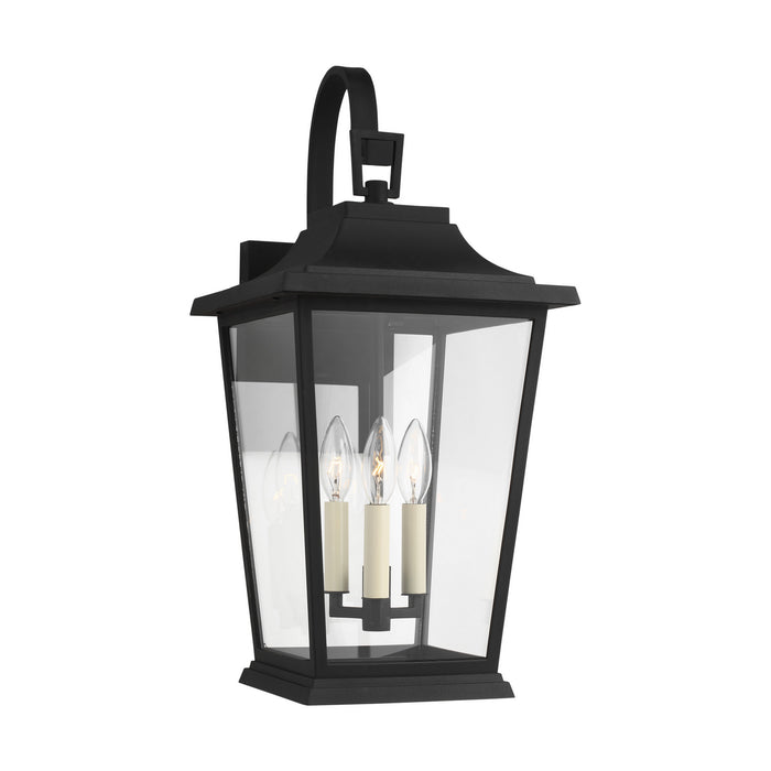 Visual Comfort Studio OL15402TXB Three Light Lantern, Textured Black
