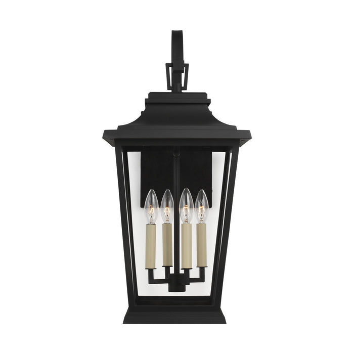 Visual Comfort Studio OL15403TXB Four Light Lantern, Textured Black