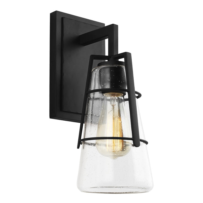 Generation Lighting VS2471MBK One Light Wall Sconce, Midnight Black