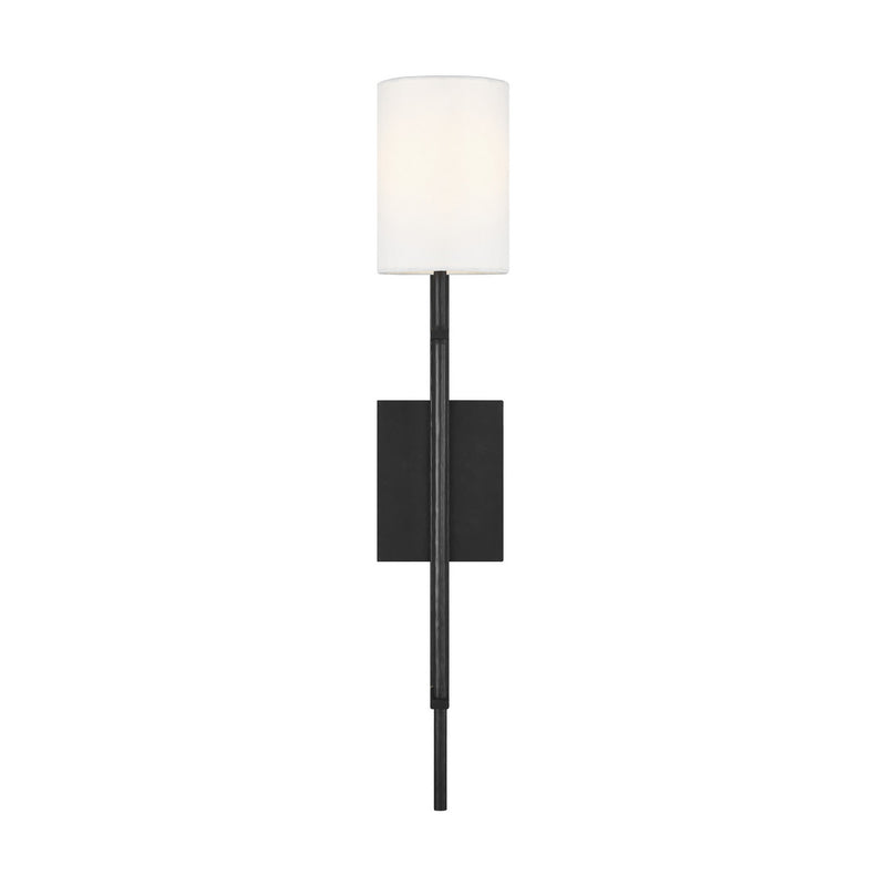 Generation Lighting WB1940AI One Light Wall Sconce, Aged Iron