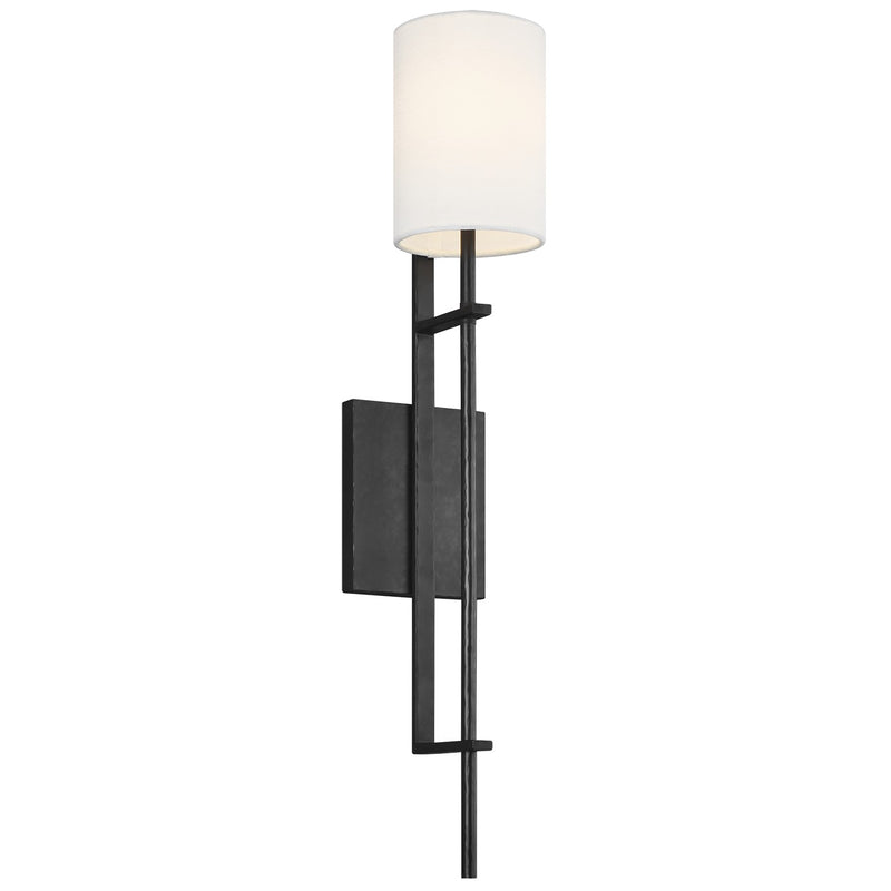 Generation Lighting WB1940AI One Light Wall Sconce, Aged Iron