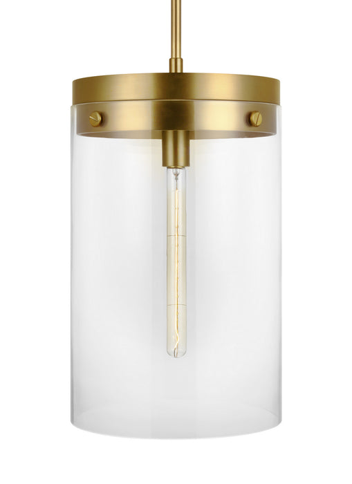 Visual Comfort Studio CP1011BBS One Light Pendant, Burnished Brass