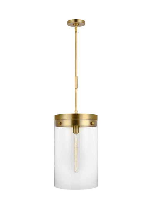 Visual Comfort Studio CP1011BBS One Light Pendant, Burnished Brass