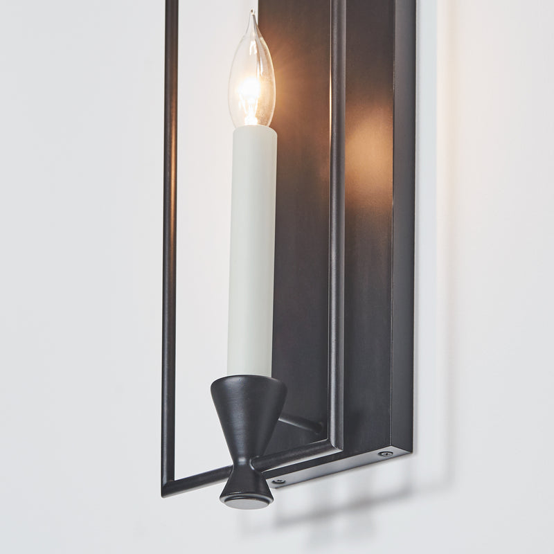 Visual Comfort Studio CW1021AI One Light Wall Sconce, Aged Iron