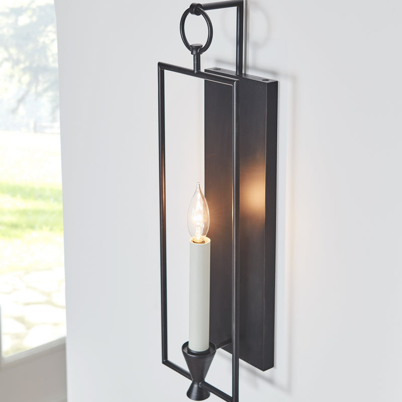 Visual Comfort Studio CW1021AI One Light Wall Sconce, Aged Iron
