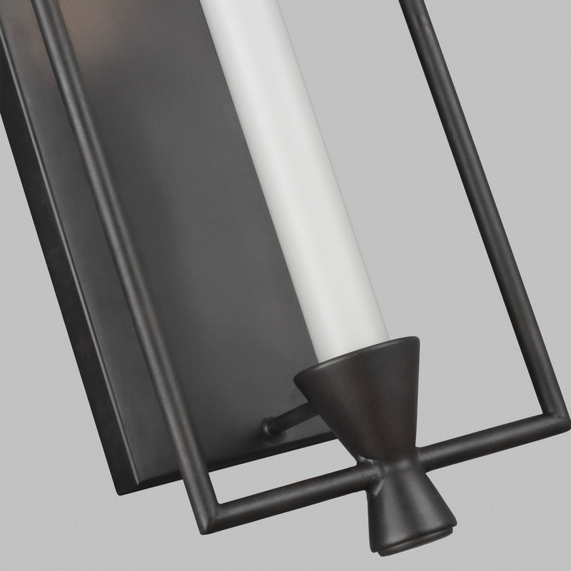 Visual Comfort Studio CW1021AI One Light Wall Sconce, Aged Iron