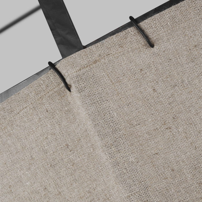 Visual Comfort Studio EP1114AI Four Light Pendant, Aged Iron