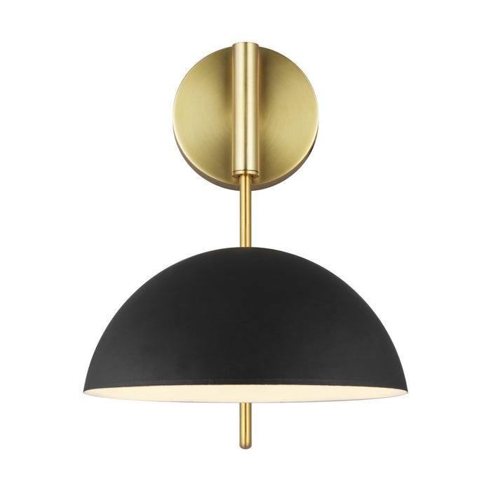 Visual Comfort Studio EW1071MBK One Light Wall Sconce, Midnight Black