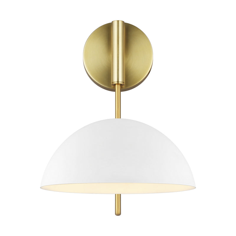 Visual Comfort Studio EW1071MWT One Light Wall Sconce, Matte White