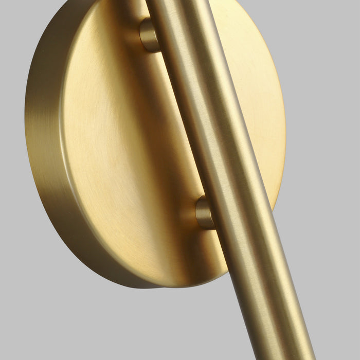 Visual Comfort Studio EW1072MBK Two Light Wall Sconce, Midnight Black