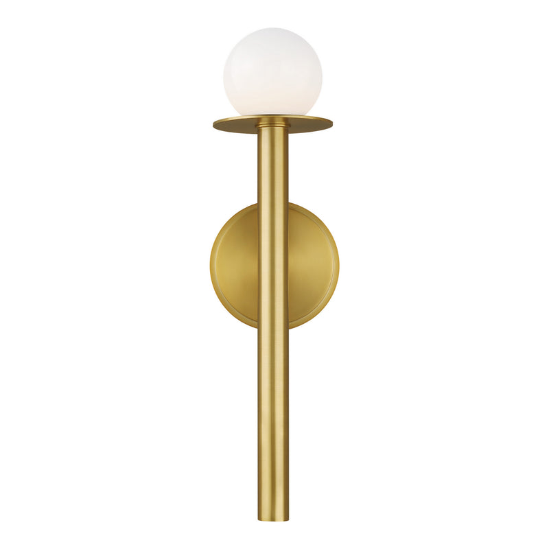 Visual Comfort Studio KW1001BBS One Light Wall Sconce, Burnished Brass