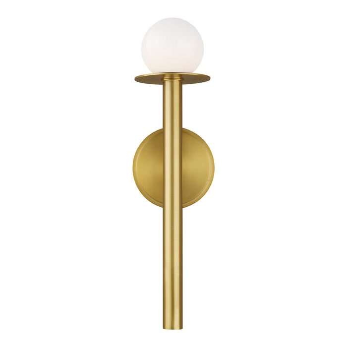 Visual Comfort Studio KW1001BBS One Light Wall Sconce, Burnished Brass