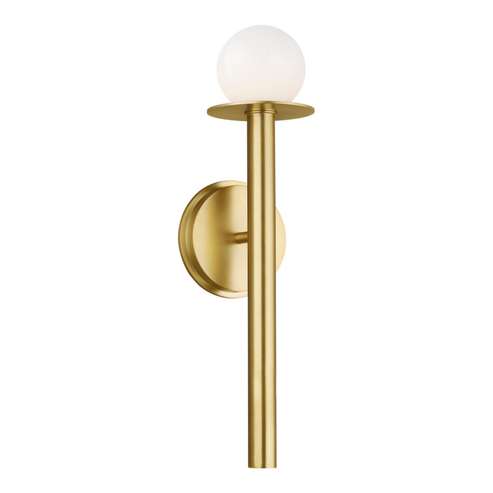Visual Comfort Studio KW1001BBS One Light Wall Sconce, Burnished Brass