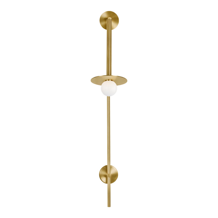Visual Comfort Studio KW1031BBS One Light Wall Sconce, Burnished Brass