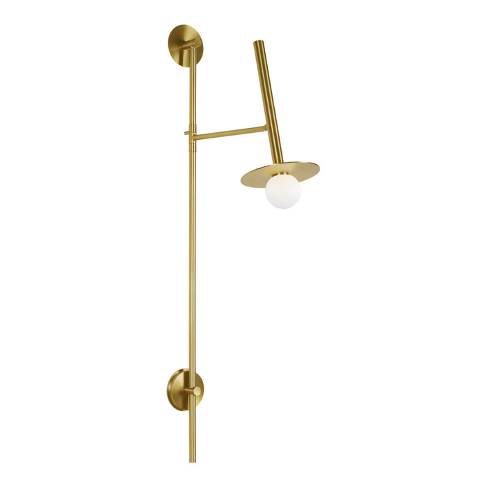Visual Comfort Studio KW1031BBS One Light Wall Sconce, Burnished Brass