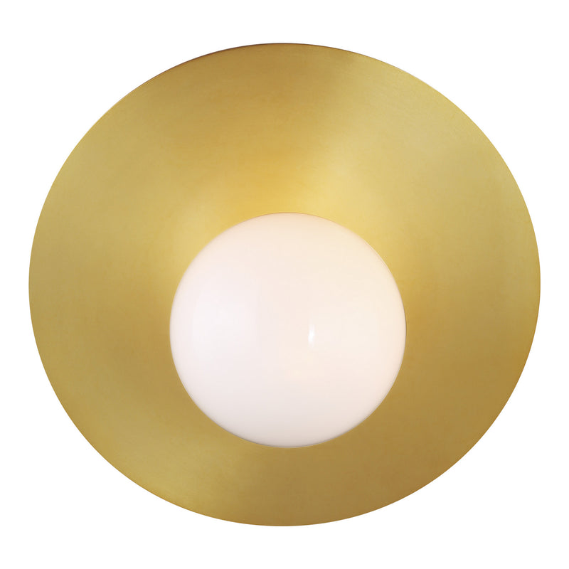 Visual Comfort Studio KW1041BBS One Light Wall Sconce, Burnished Brass