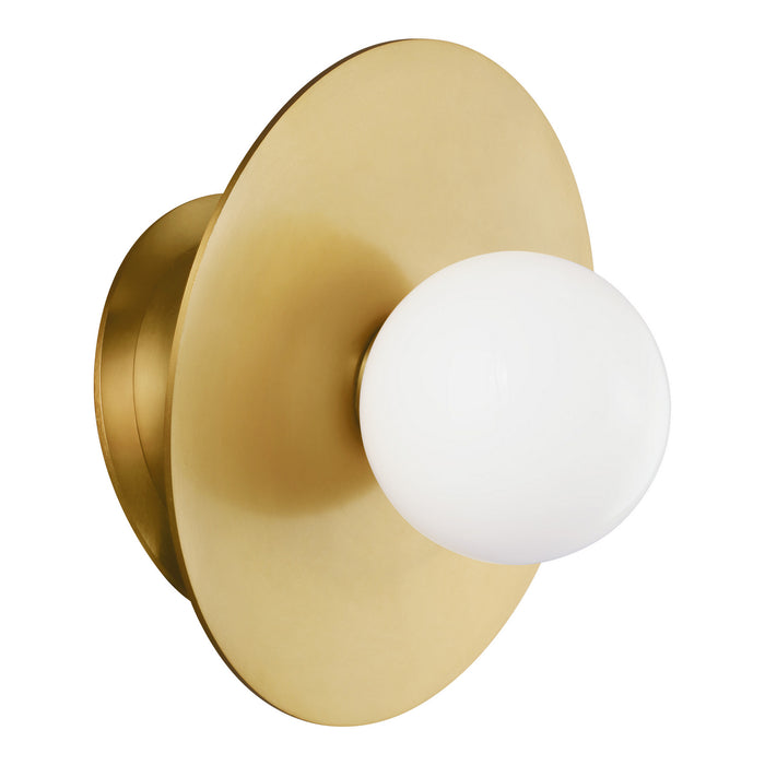 Visual Comfort Studio KW1041BBS One Light Wall Sconce, Burnished Brass