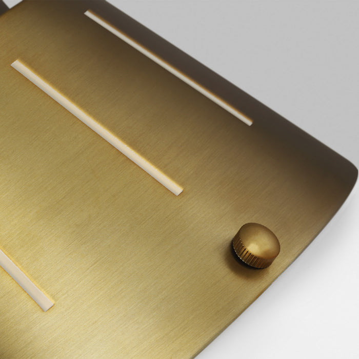 Visual Comfort Studio TP1092BBS Two Light Pendant, Burnished Brass