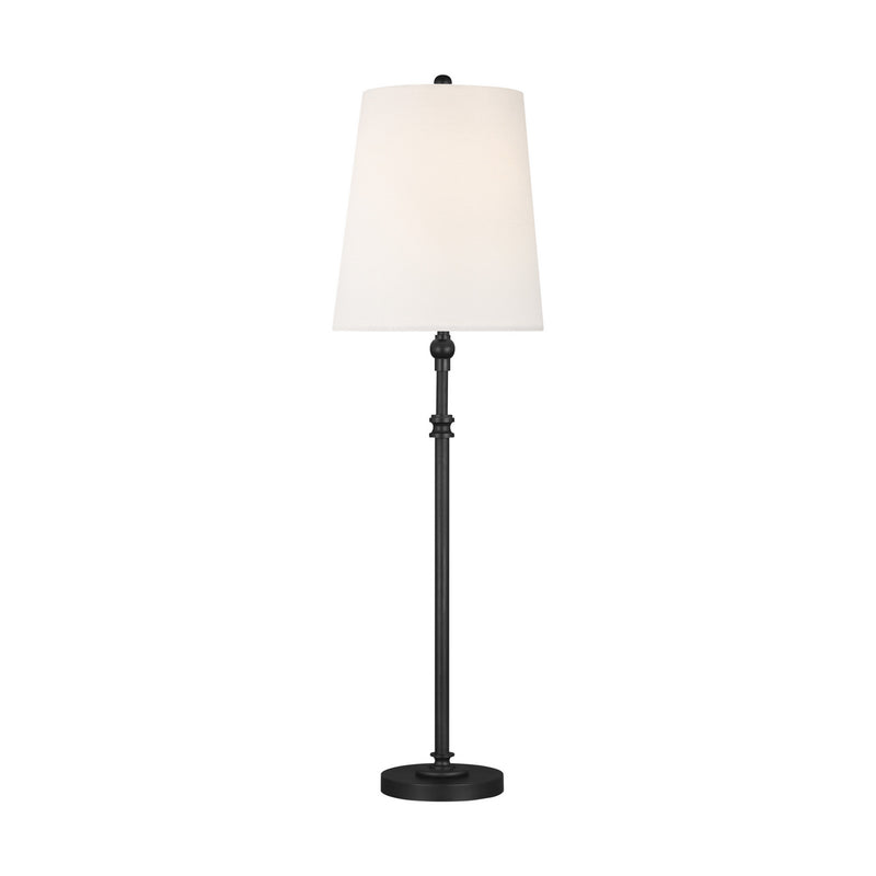 Visual Comfort Studio TT1001AI1 One Light Table Lamp, Aged Iron