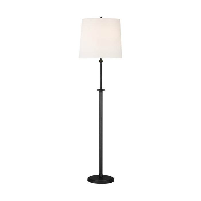 Visual Comfort Studio TT1012AI1 Two Light Floor Lamp, Aged Iron