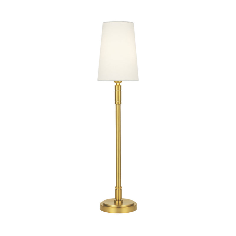 Visual Comfort Studio TT1021BBS1 One Light Table Lamp, Burnished Brass