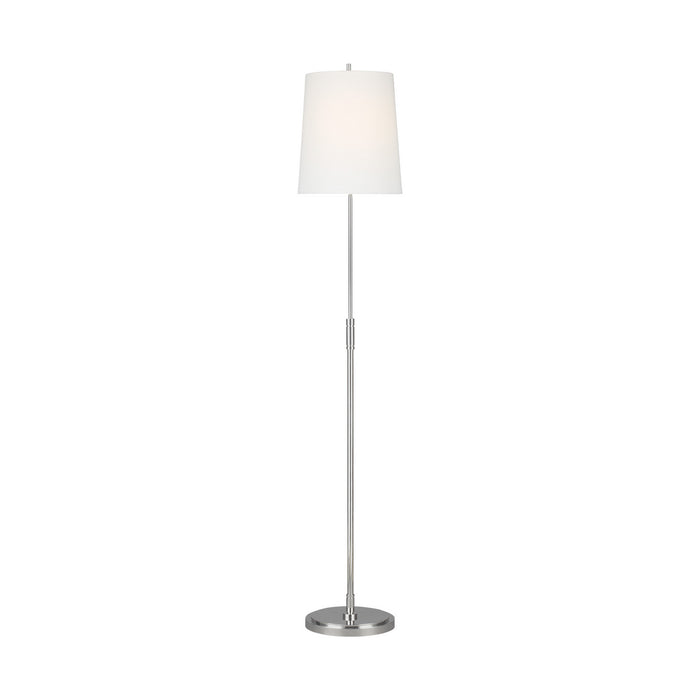 Visual Comfort Studio TT1031PN1 One Light Floor Lamp, Polished Nickel