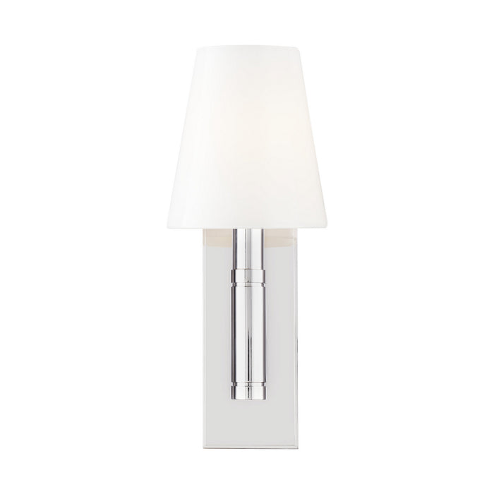 Visual Comfort Studio TV1001PN One Light Wall Sconce, Polished Nickel