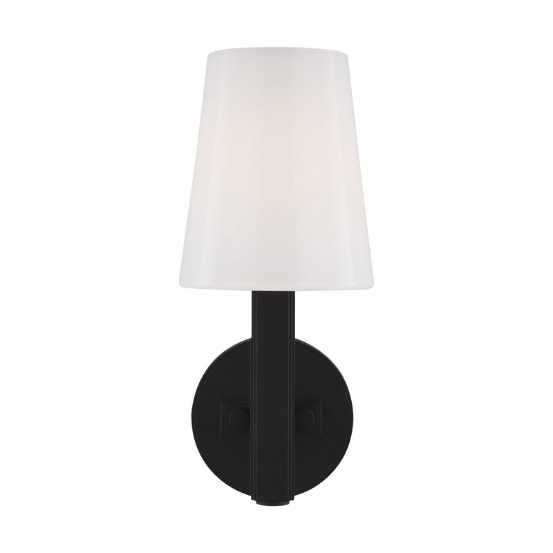 Visual Comfort Studio TV1111AI One Light Wall Sconce, Aged Iron