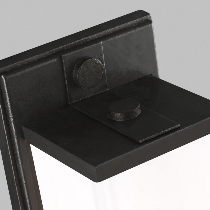 Visual Comfort Studio TV1222AI Two Light Wall Sconce, Aged Iron
