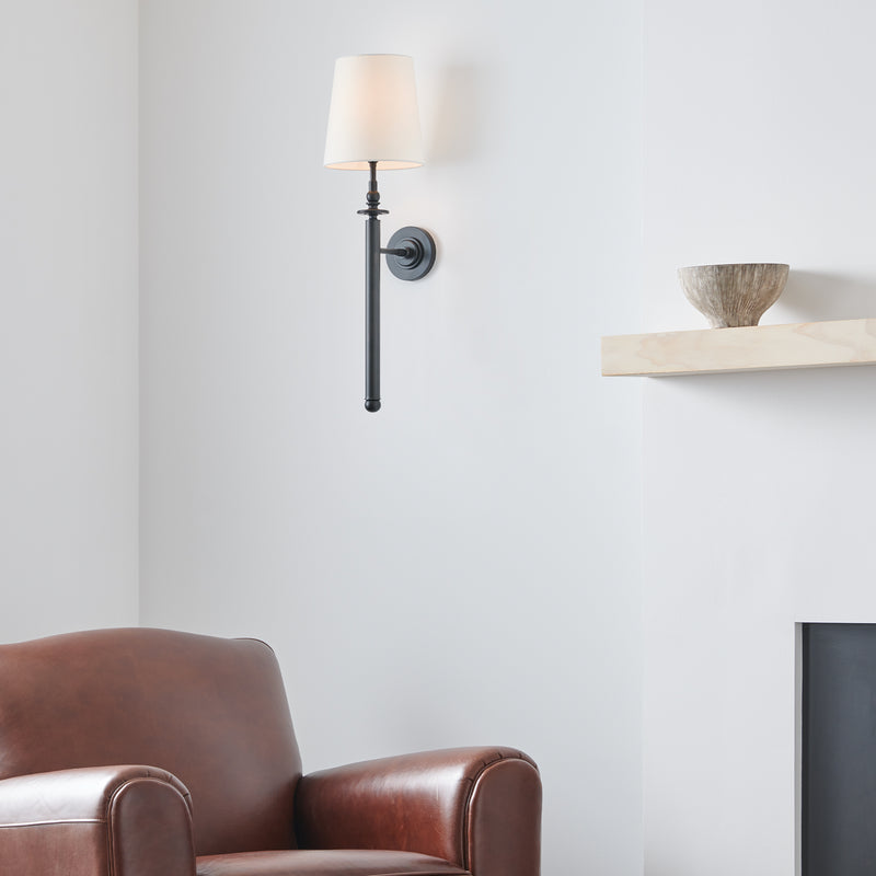 Visual Comfort Studio TW1021AI One Light Wall Sconce, Aged Iron