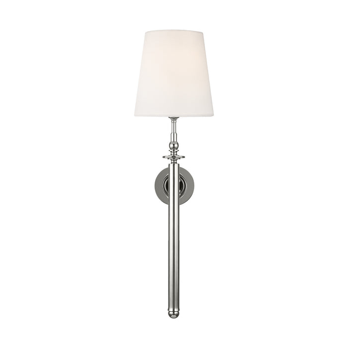 Visual Comfort Studio TW1021PN One Light Wall Sconce, Polished Nickel