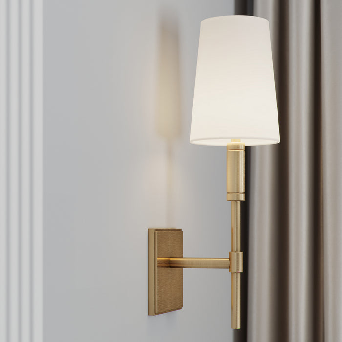 Visual Comfort Studio TW1031BBS One Light Wall Sconce, Burnished Brass