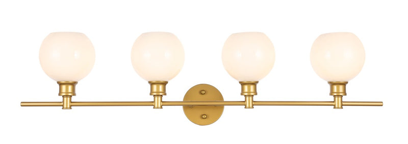 Elegant Lighting LD2323BR Four Light Wall Sconce, Brass