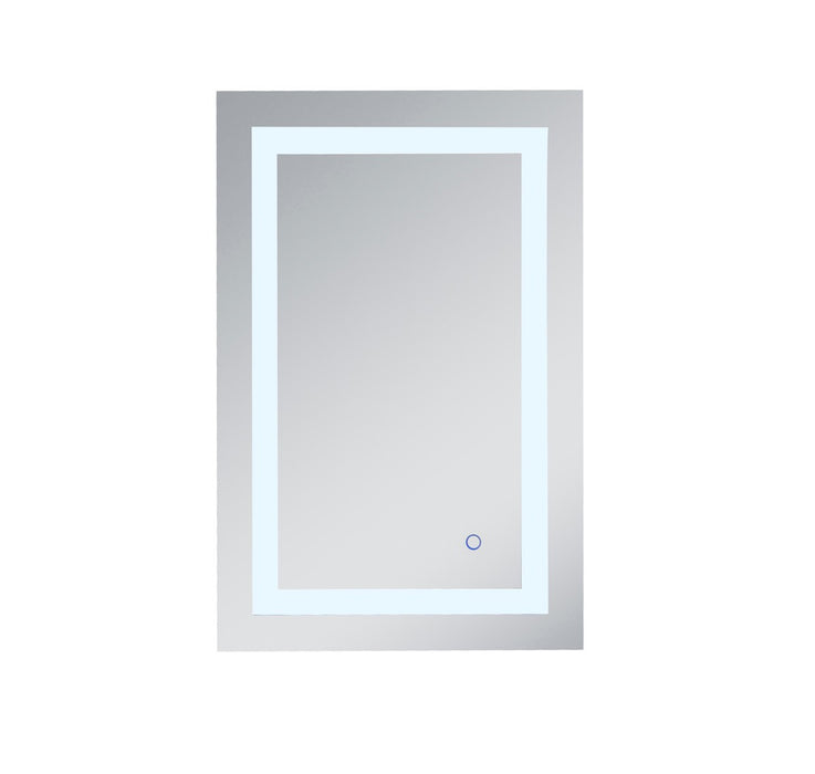 Elegant Lighting MRE12030 LED Mirror, Silver