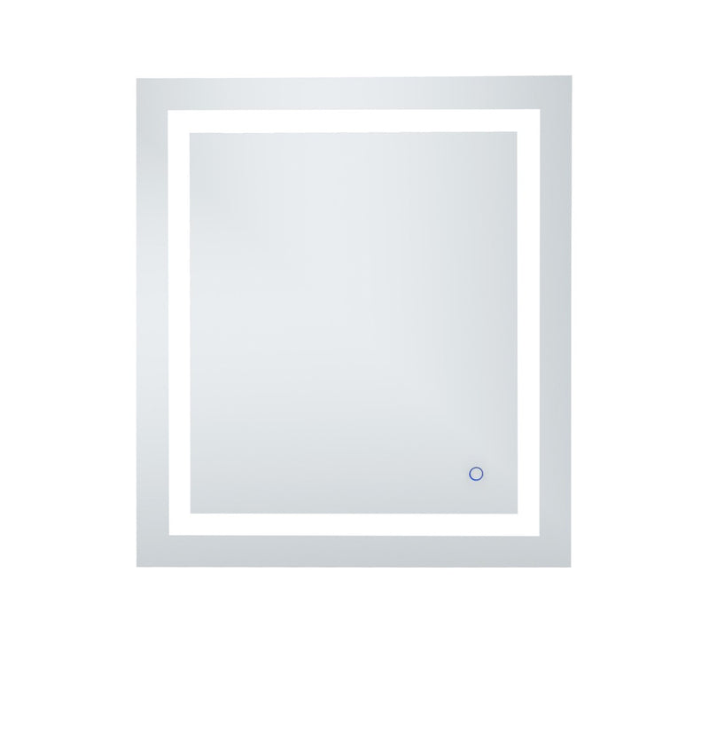 Elegant Lighting MRE12730 LED Mirror, Silver