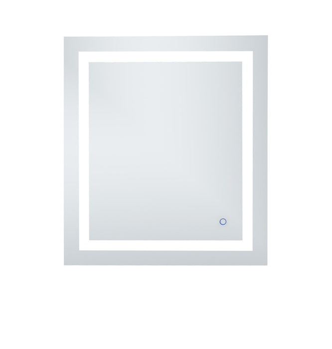 Elegant Lighting MRE12730 LED Mirror, Silver