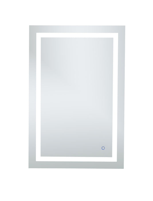 Elegant Lighting MRE12740 LED Mirror, Silver