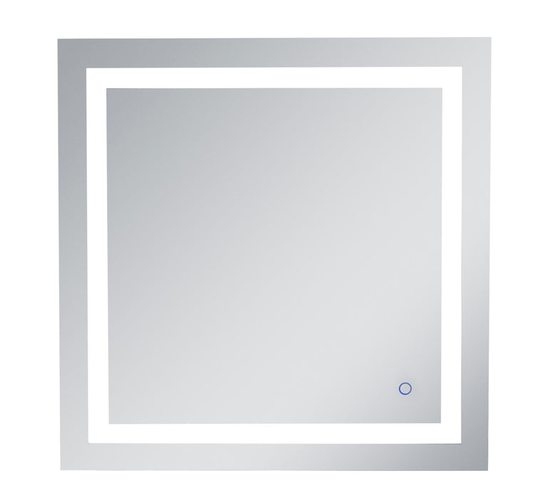 Elegant Lighting MRE13030 LED Mirror, Silver