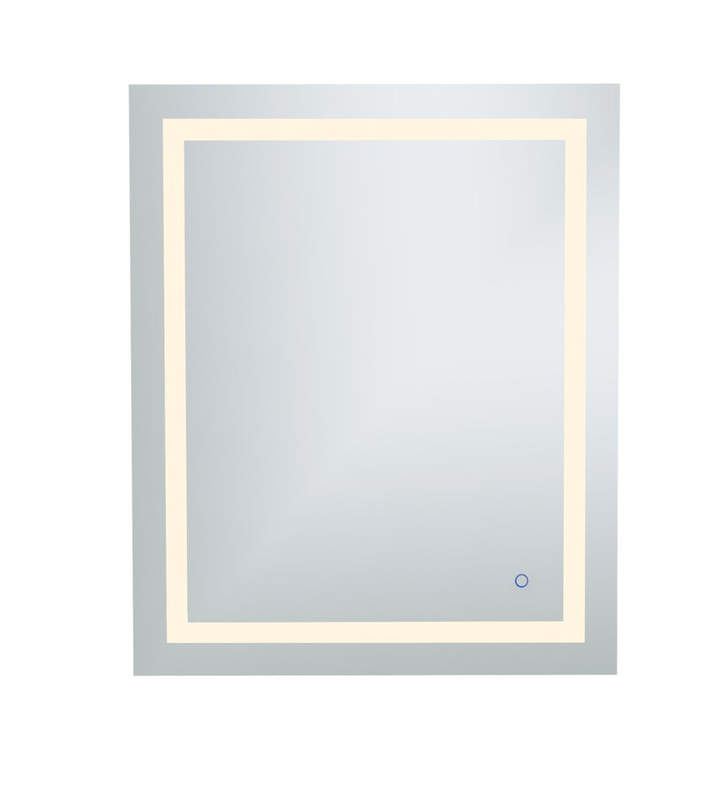Elegant Lighting MRE13036 LED Mirror, Silver