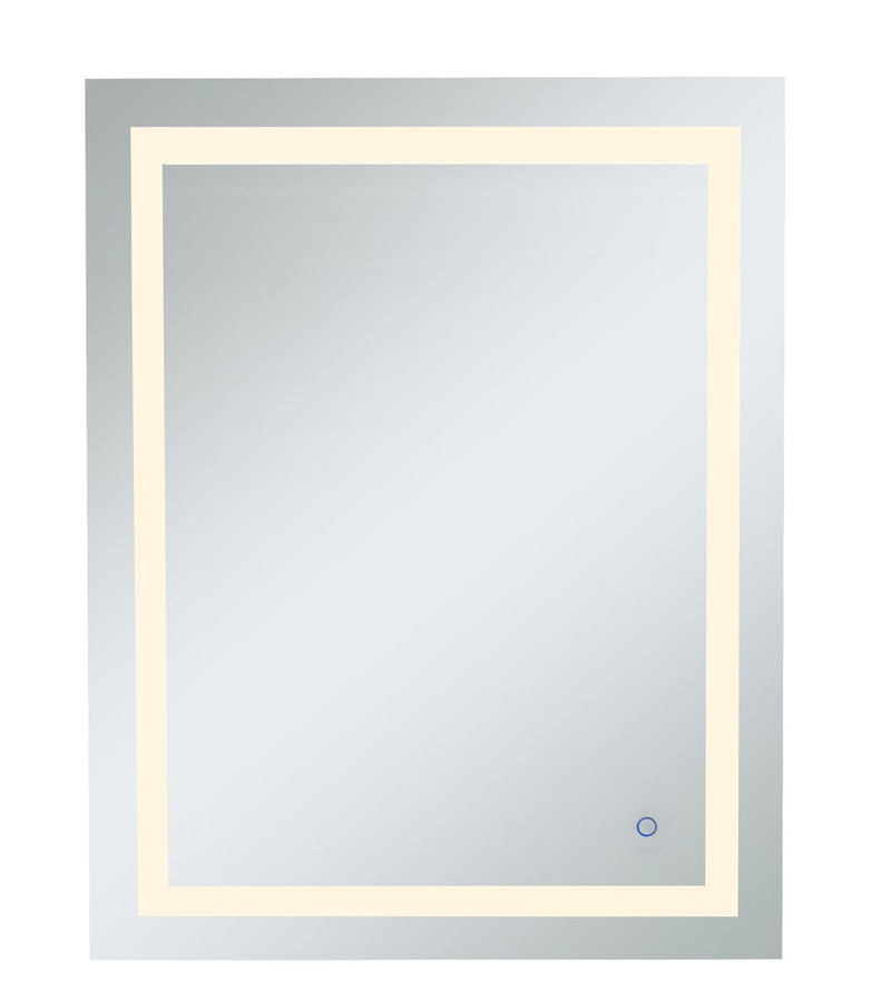 Elegant Lighting MRE13040 LED Mirror, Silver