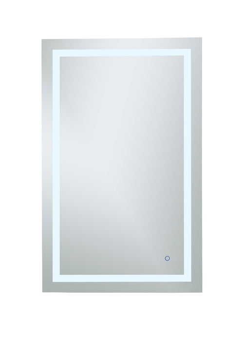 Elegant Lighting MRE13048 LED Mirror, Silver