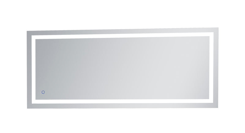 Elegant Lighting MRE13072 LED Mirror, Silver