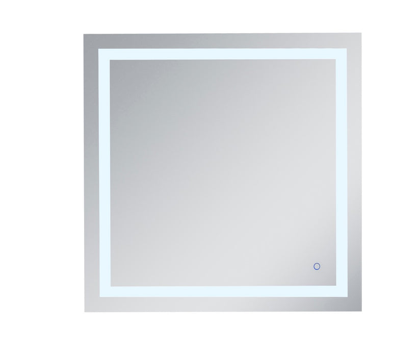 Elegant Lighting MRE13636 LED Mirror, Silver