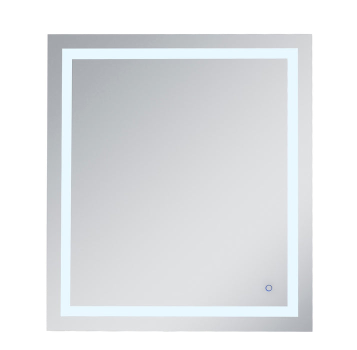 Elegant Lighting MRE13640 LED Mirror, Silver