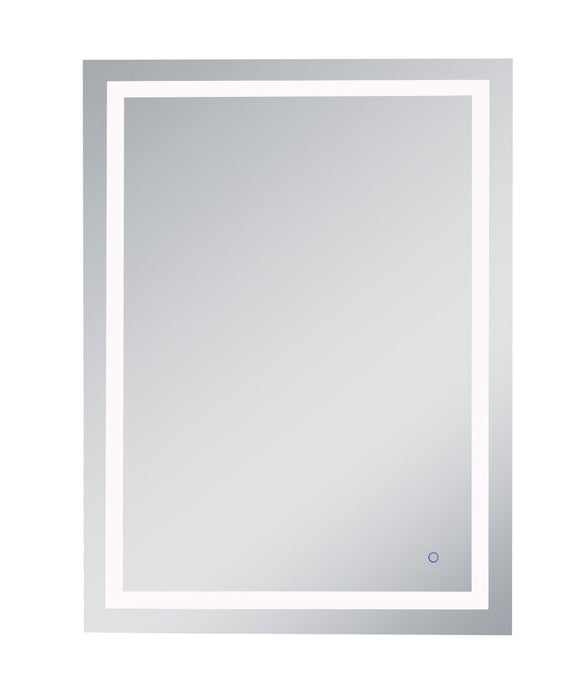 Elegant Lighting MRE13648 LED Mirror, Silver